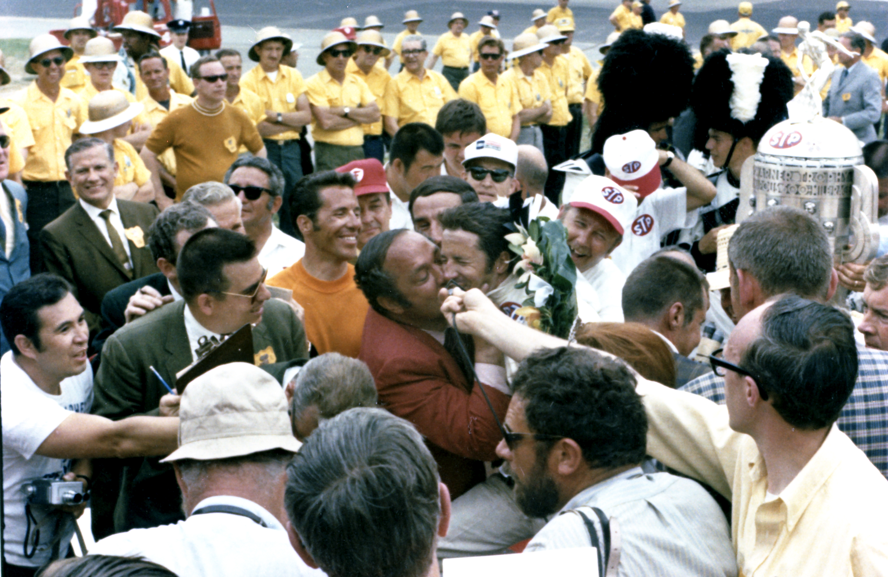 Andretti Granatelli kiss