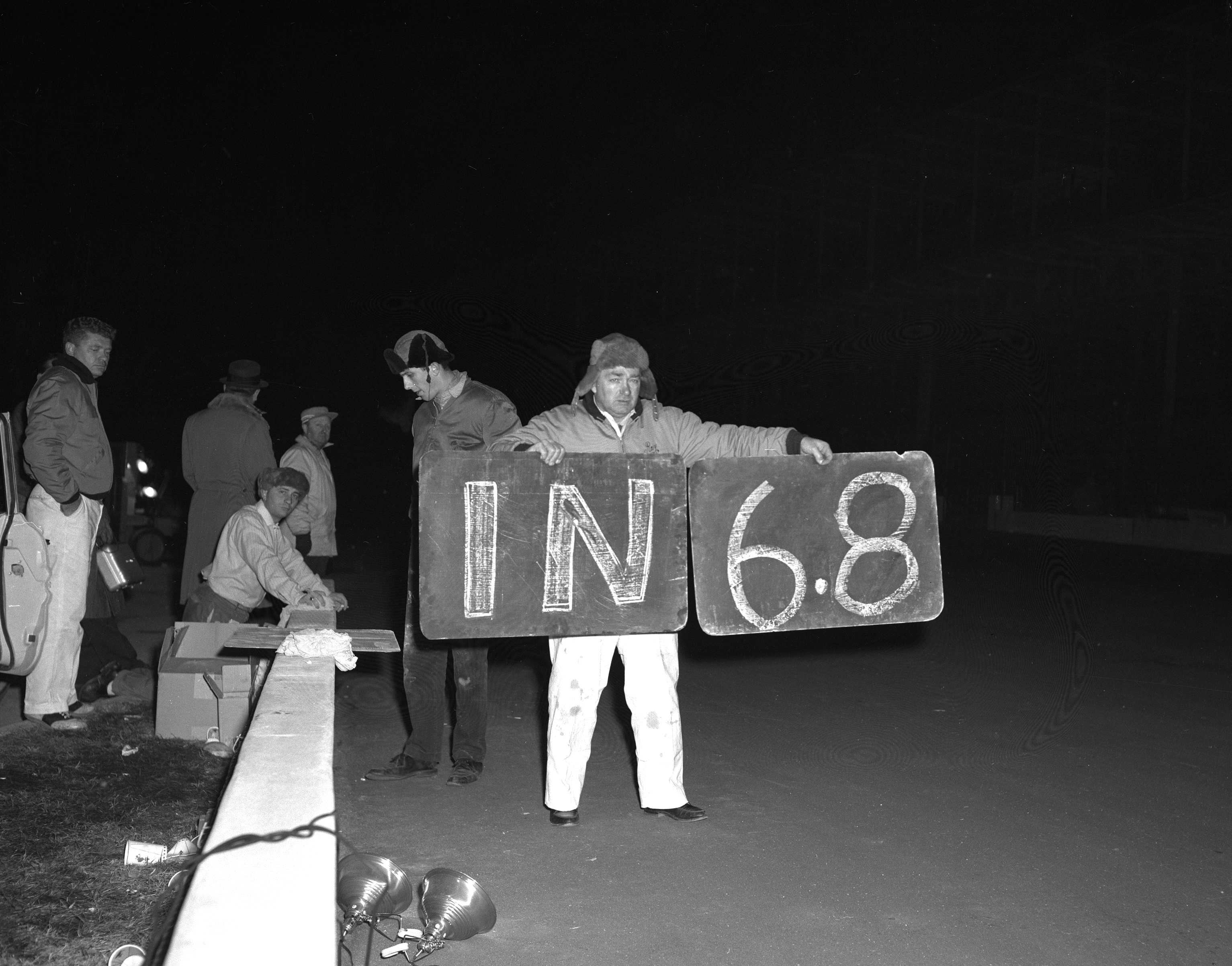 1961 Pontiac Test Pit Board