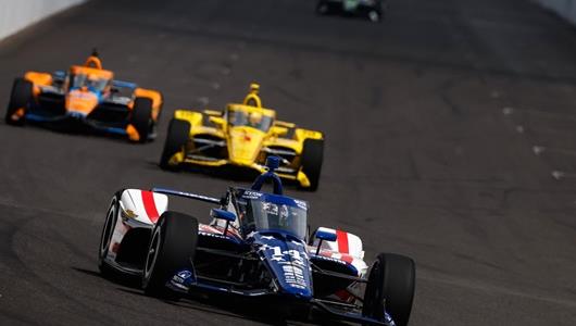 Santino Ferrucci - Indianapolis 500 Practice - By: Joe Skibinski