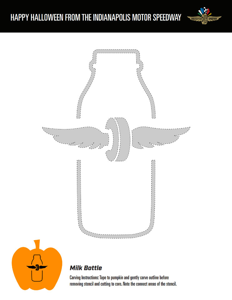 Milk Bottle Template