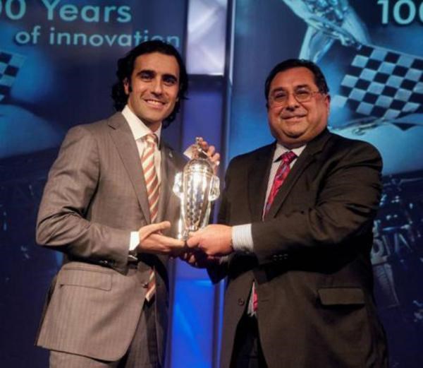 Second Indy Win Sinks In As Franchitti Accepts &#39;Baby Borg&#39;