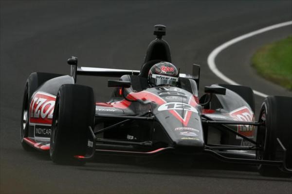 Smooth Sailing For Wheldon With 2012 Car At IMS Oval Test