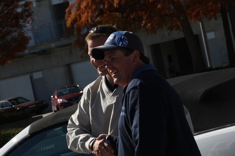 Indy 500 Fan Handed Keys To 2011 Chevrolet Camaro SS Pace Car Replica