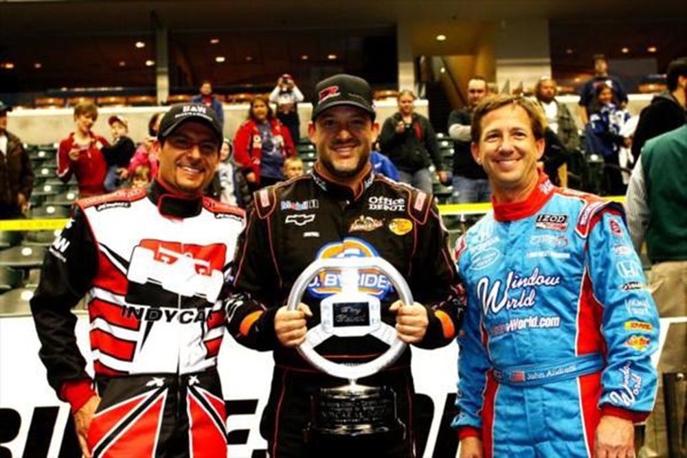 Jay Cartwright Racing Driver Stewart tops INDYCAR stars in kart race