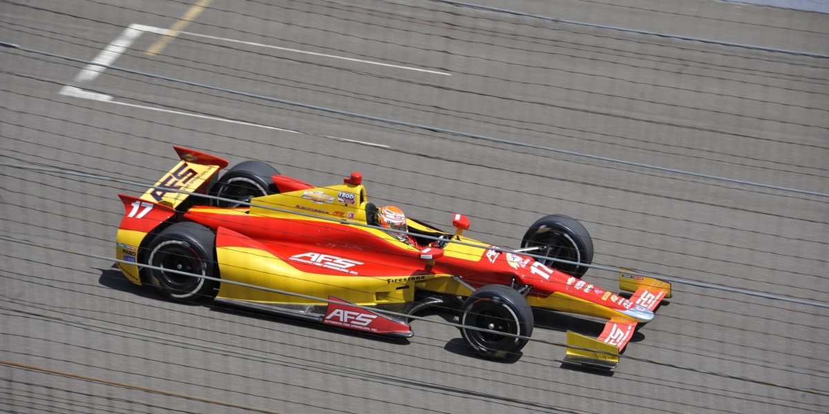 Saavedra leads youth movement on day 2 at Indy