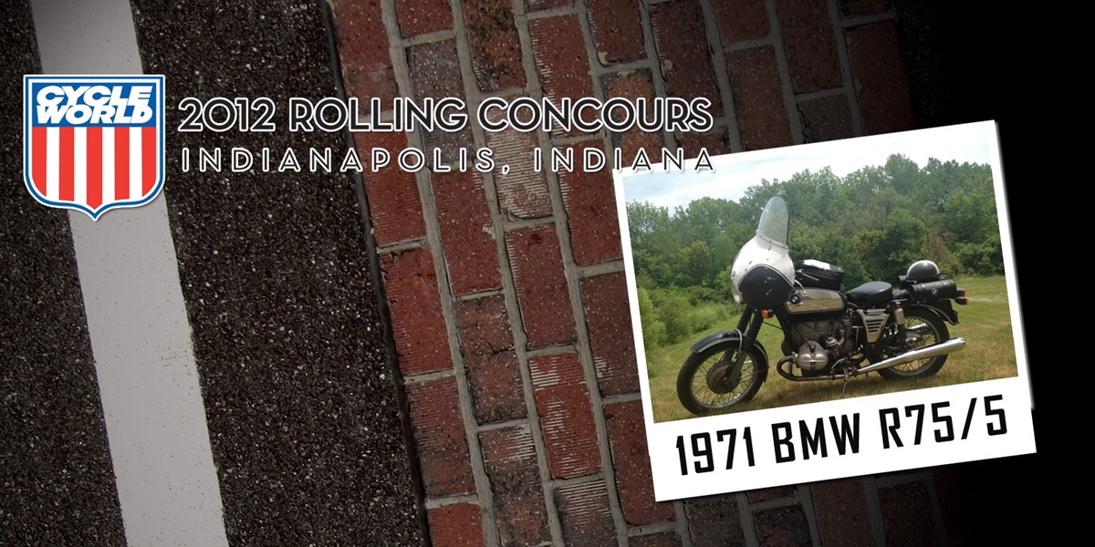 Cycle World Rolling Concours Entries: 1971 BMW R75/5