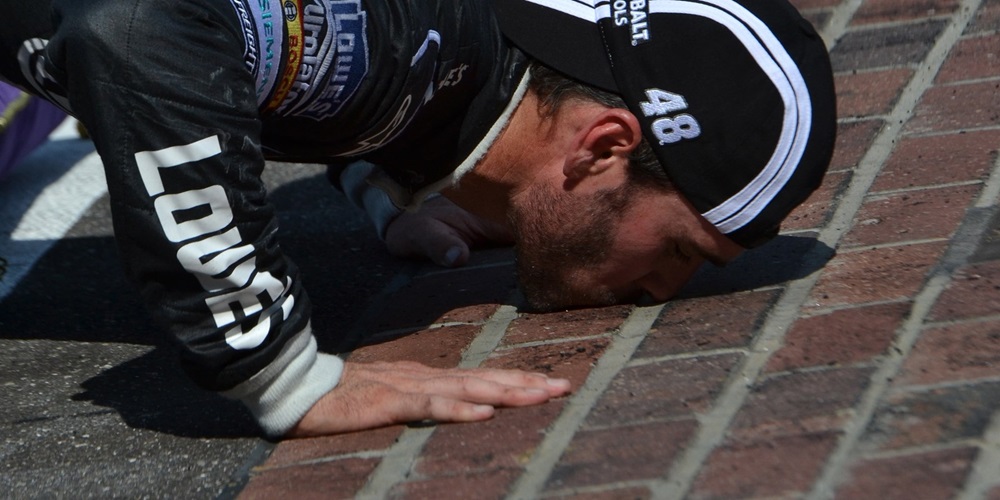 Jimmie Johnson Wins Crown Royal Curtiss Shaver 400