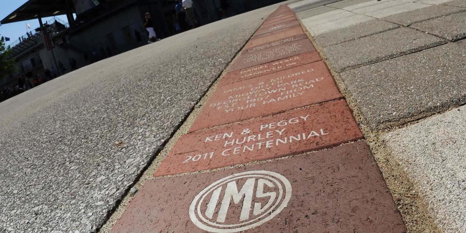 IMS Commemorative Brick Program now offers official Wing &amp; Wheel logo