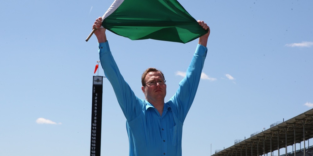 Aspiring Flagman Lives His Dream At IMS, Raises Autism Awareness