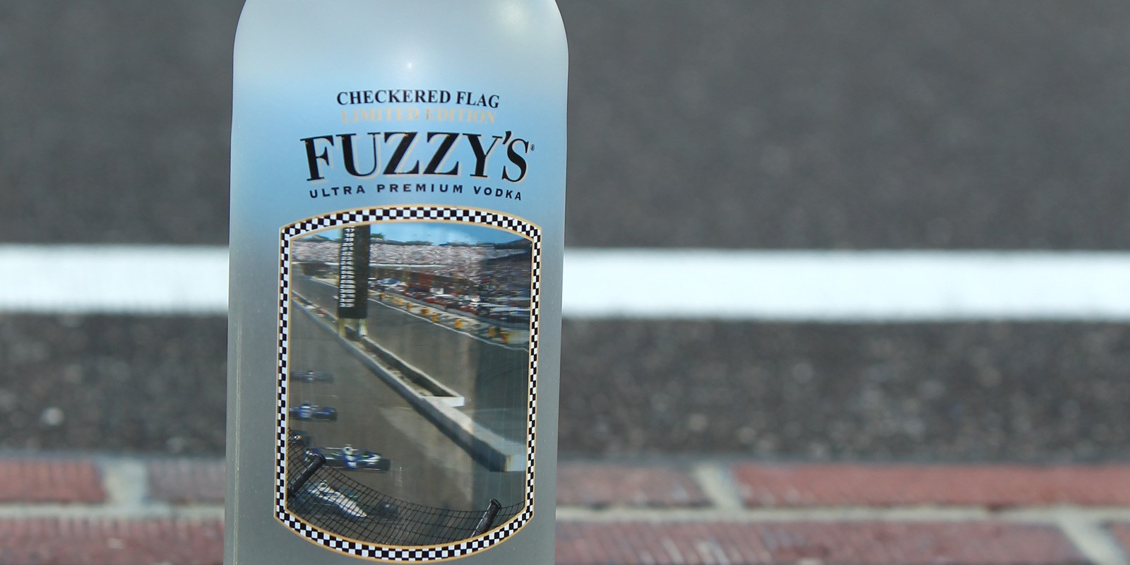 Fuzzy&#39;s Ultra Premium Vodka Celebrates Indy 500 With Checkered Flag Bottle