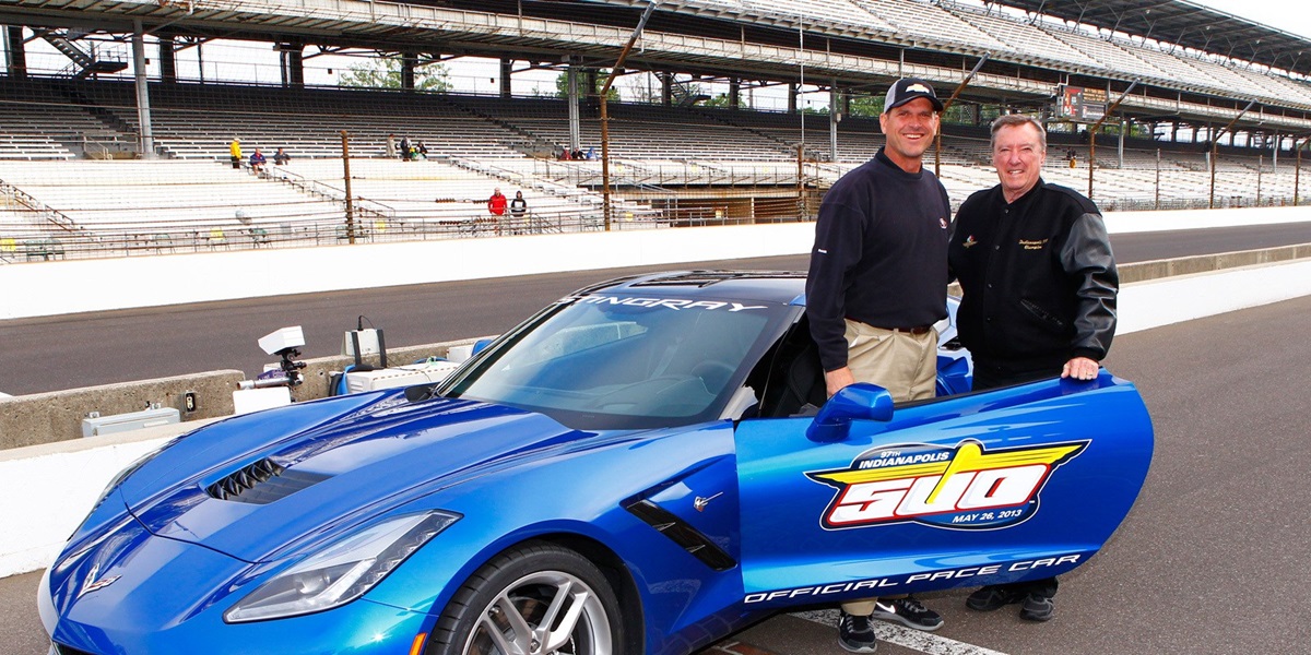 49ers Coach Harbaugh To Pace 97th Indy 500 In 2014 Corvette Stingray