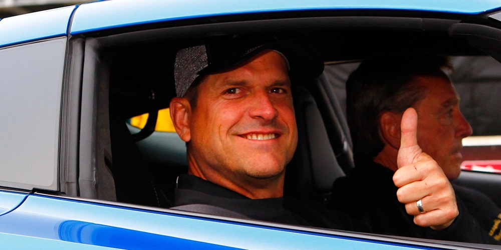97th Indianapolis 500 Press Conference - Jim Harbaugh