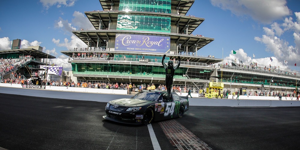 Dominant Kyle Busch Wins Indiana 250; Newman Captures '400' Pole