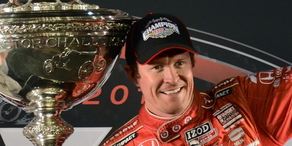Dixon Stays Calm During Dramatic Finale To Win Third IndyCar Finale