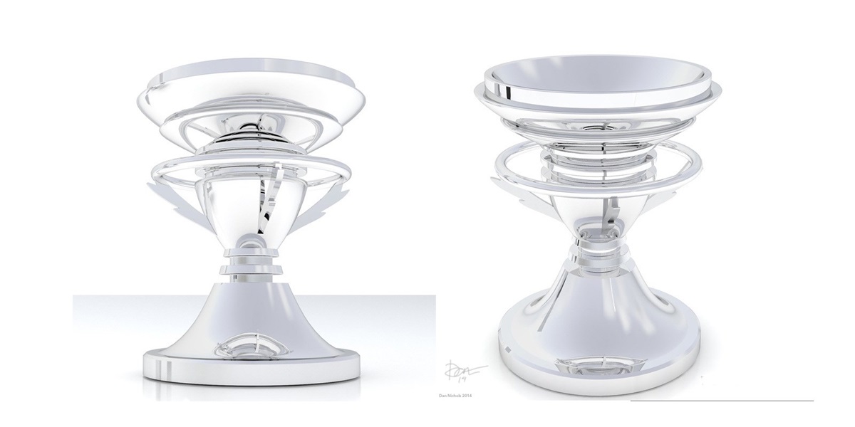 Grand Prix of Indianapolis Trophy Design Winner Dan Nichols