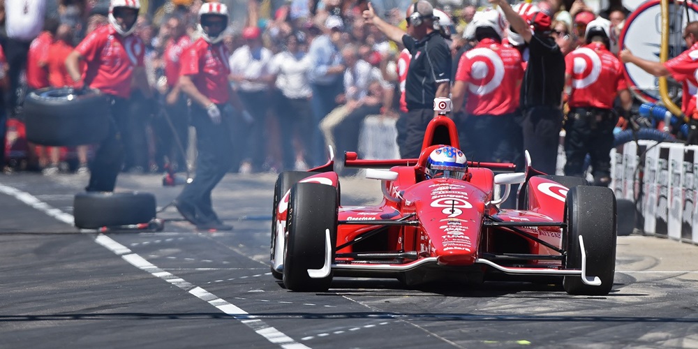 Dixon Wins Tag Heuer Pit Stop Challenge
