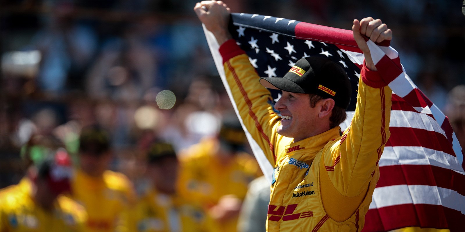 Hunter-Reay&#39;s Victory For Country, Team, Self