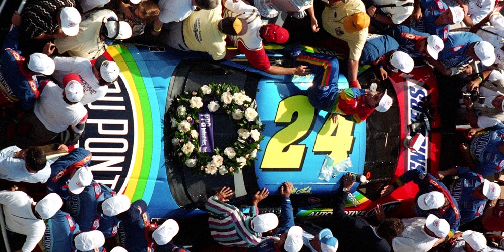 Celebrate Gordon&#39;s Win at the Inaugural Brickyard 400