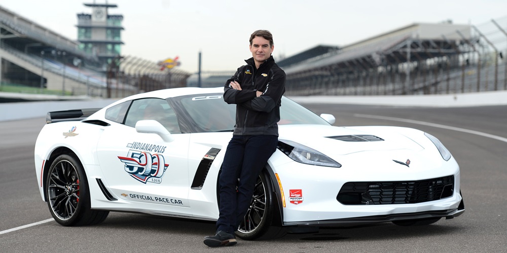 2015 Indianapolis 500 Pace Car Driver Jeff Gordon