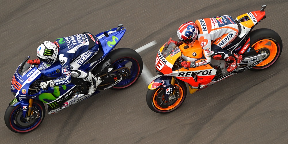 Jorge Lorenzo and Marc Marquez