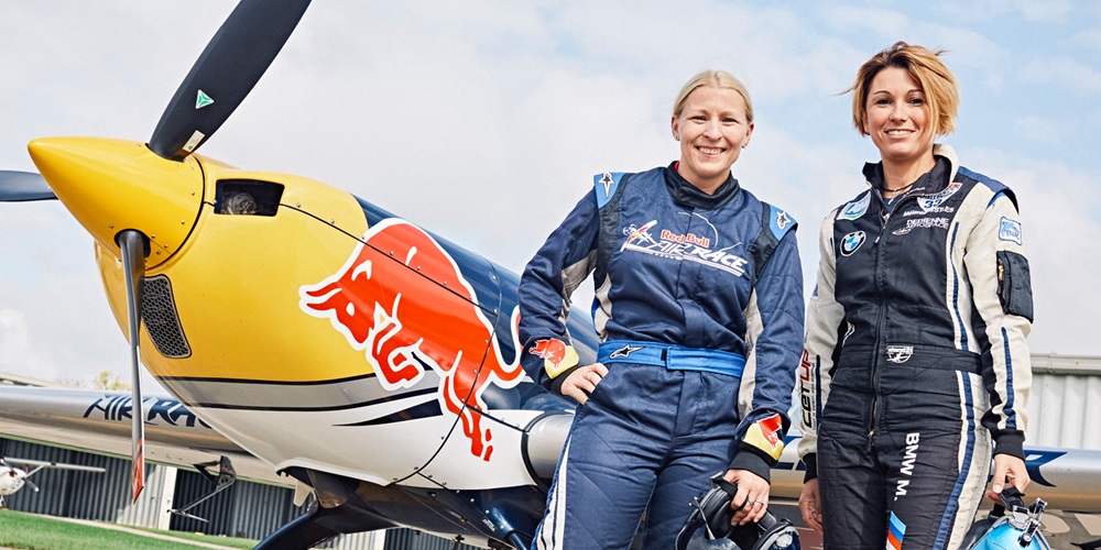 Pippa Mann and Melanie Astles
