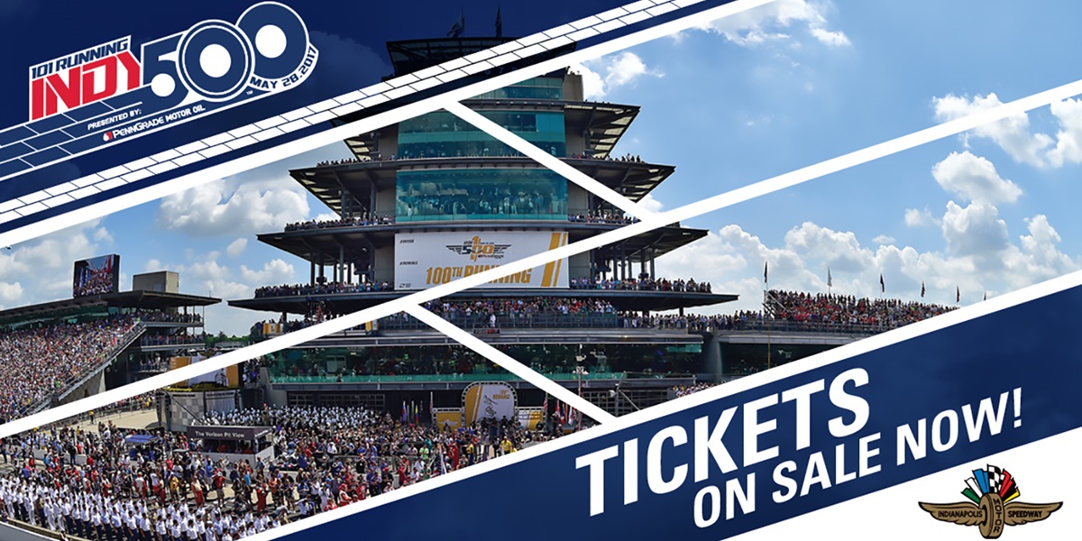 Indy 500 Tickets On Sale Now