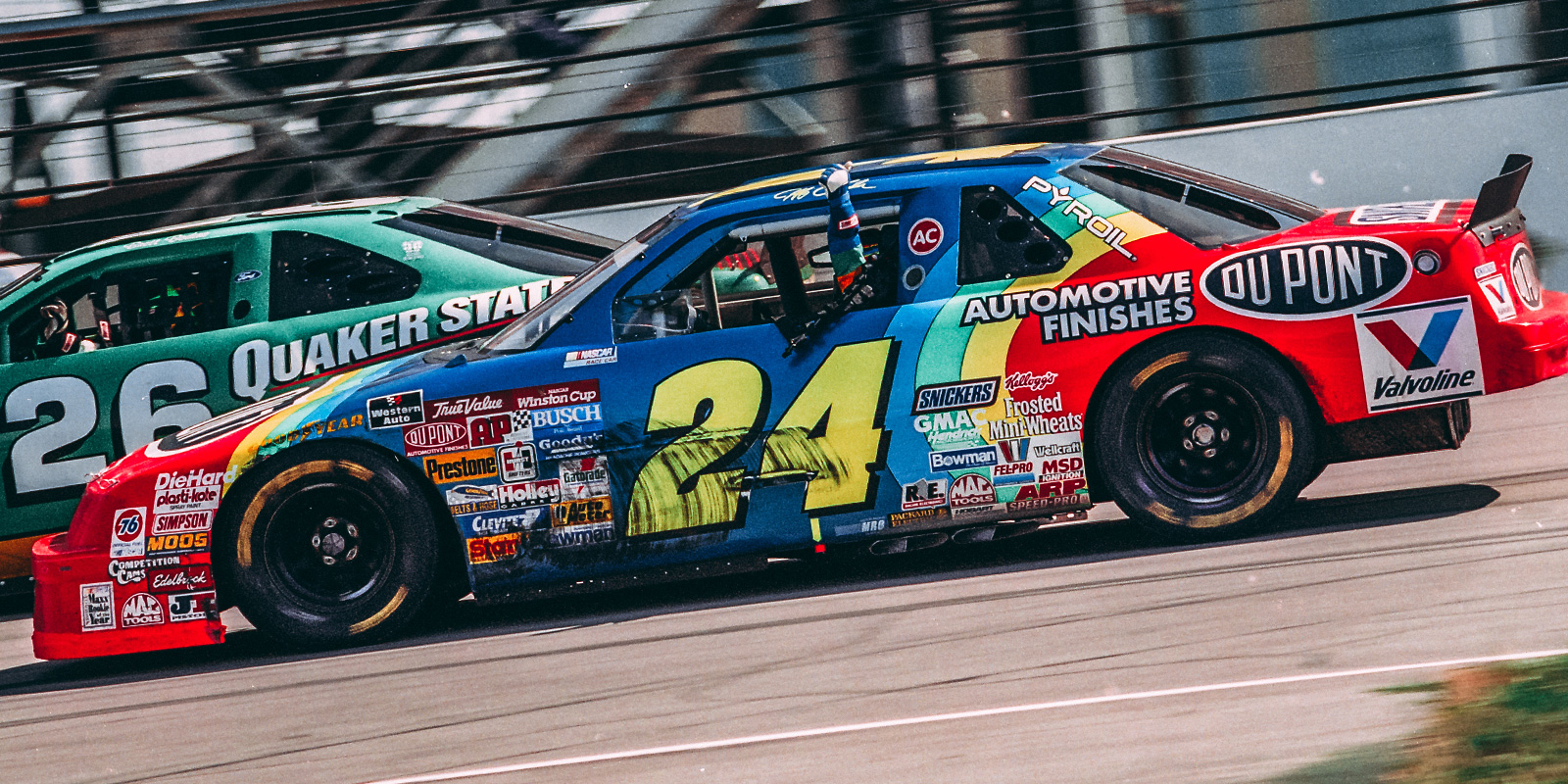 Memory Lane: Gordon Wins Inaugural Brickyard 400