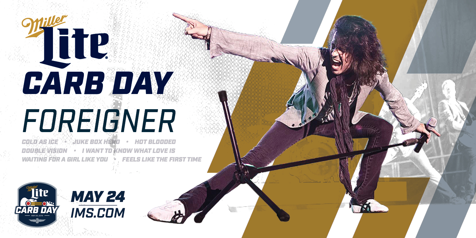 Legendary Rock Band Foreigner To Headline Miller Lite Carb Day