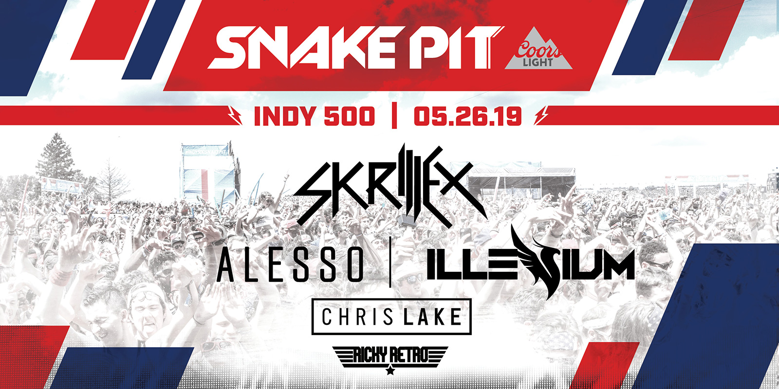 Skrillex, Alesso, Illenium, Chris Lake To Headline 2019 Indy 500