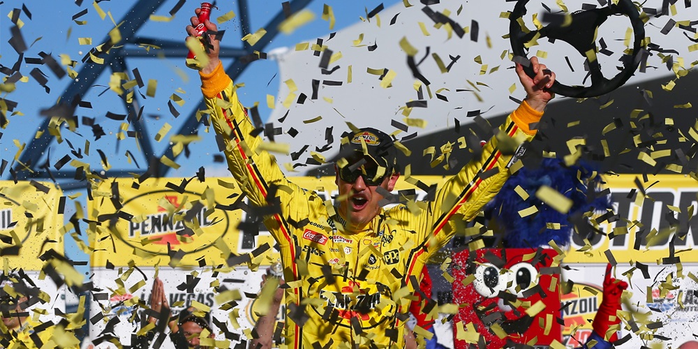 2019 Joey Logano Winning at the Las Vegas Motor Speedway