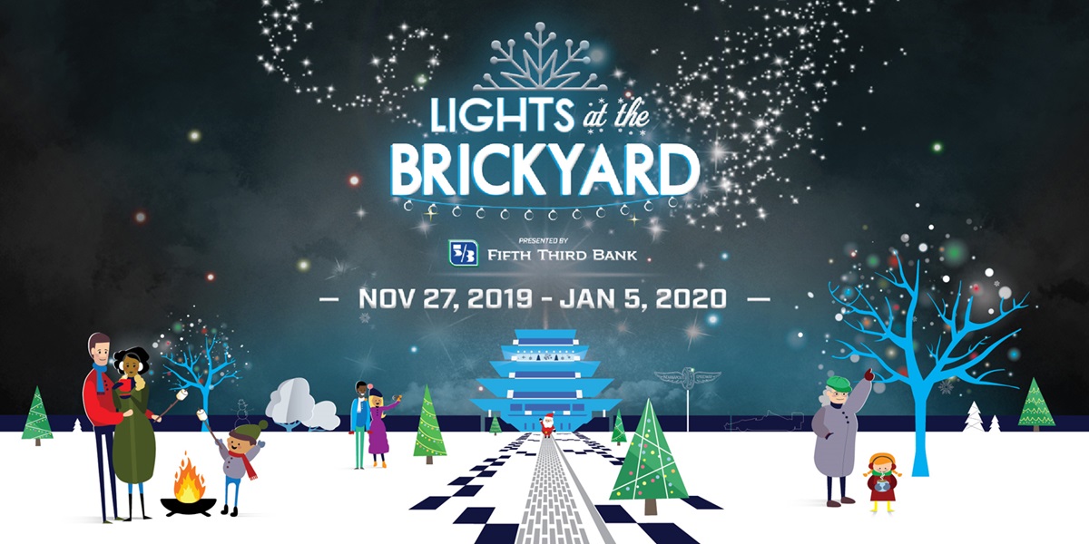 Indianapolis Motor Speedway Christmas Lights 2021