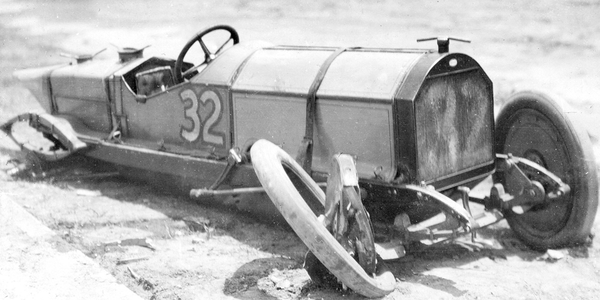 Marmon Wasp’s Date with Destiny Salvaged after Hard Crash in 1910