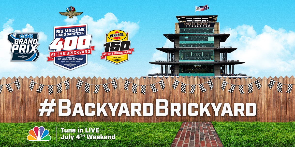 Fans Can Show Racing Spirit on July 4th Weekend through #BackyardBrickyard