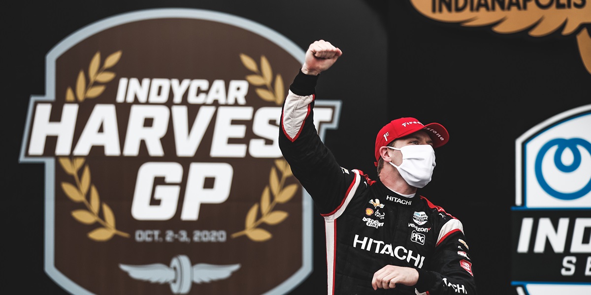 Newgarden Trims Dixon’s Lead after Victory in Fast, Furious INDYCAR Harvest GP