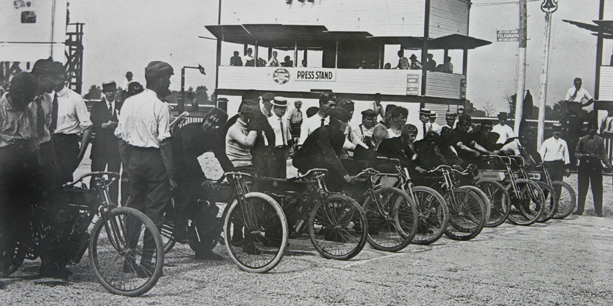 Motorcycles Were First Racing Machines To ‘Invade’ IMS in 1909