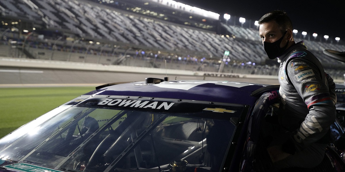 Bowman Feels No Pressure Starting from Daytona 500 Pole in Famous No. 48