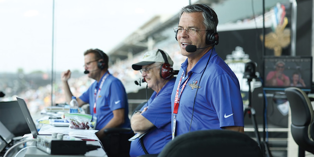 Bestwick Honored To Lend Voice to IMS Public Address during May