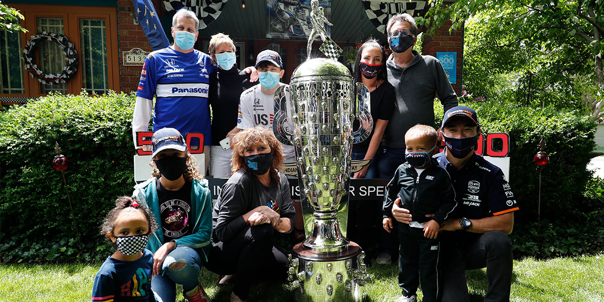 Indy 500 Drivers Make House Calls To Thank Central Indiana Fans