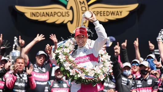 Helio Castroneves wins 105th Indianapolis 500