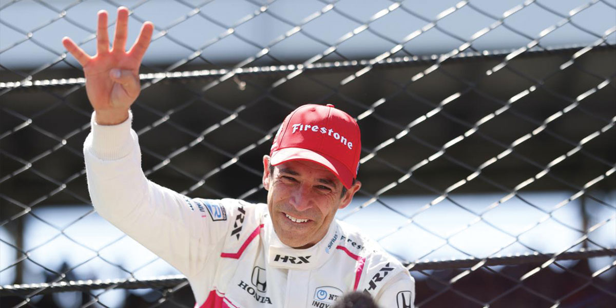 Helio Castroneves wins 4th Indianapolis 500