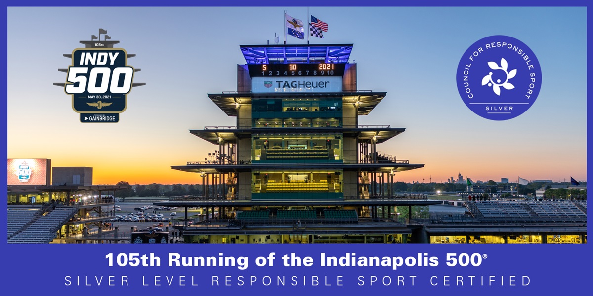 Indianapolis 500 Gains Distinction with Responsible Sport Certification