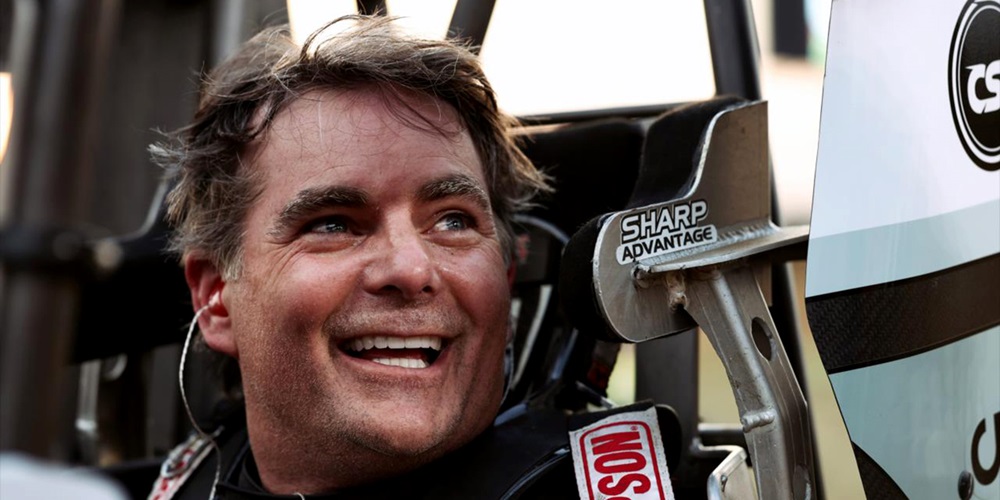 Jeff Gordon at IMS