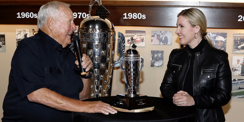 A.J. Foyt Michelle Collins