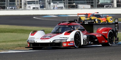 Porsche Penske Drivers Lock Out Front Row in IMSA Qualifying at Indy