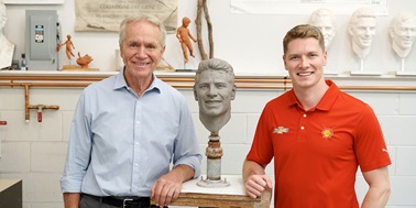 Seeing Borg Sculpture Boosts Newgarden’s Drive To Win Second ‘500’
