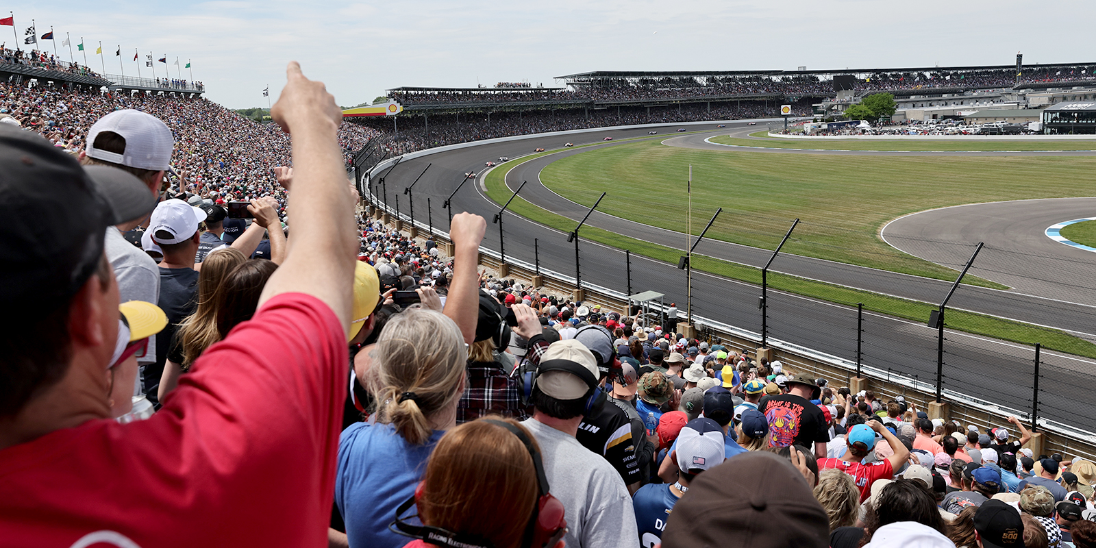 Indianapolis Motor Speedway fans