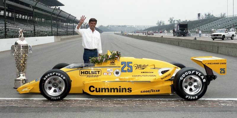 Unser’s Unlikely 1987 Indy Victory Marked Another Success for Cummins