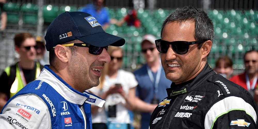 Tony Kanaan Juan Pablo Montoya