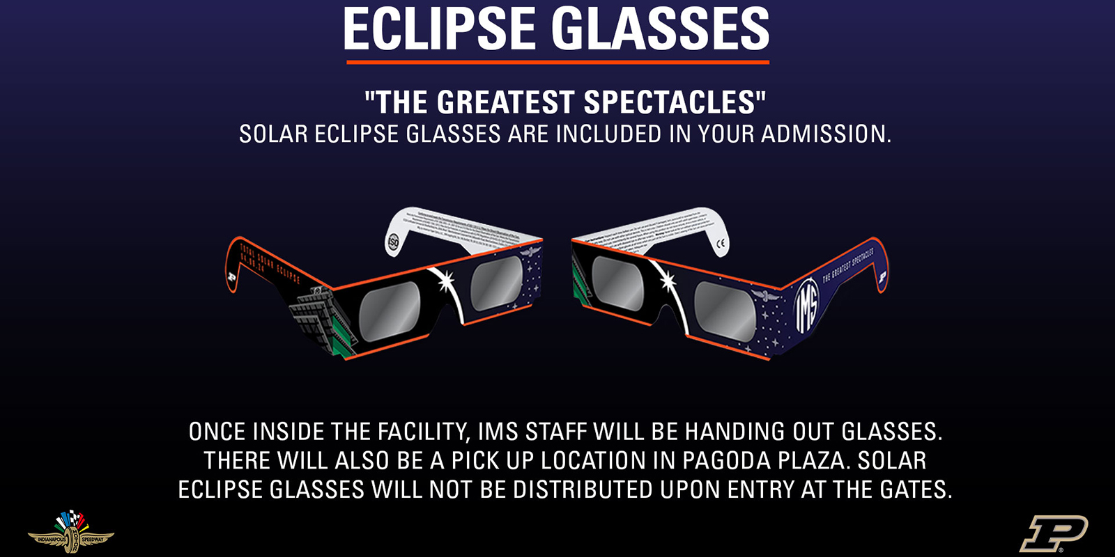 Solar eclipse glasses