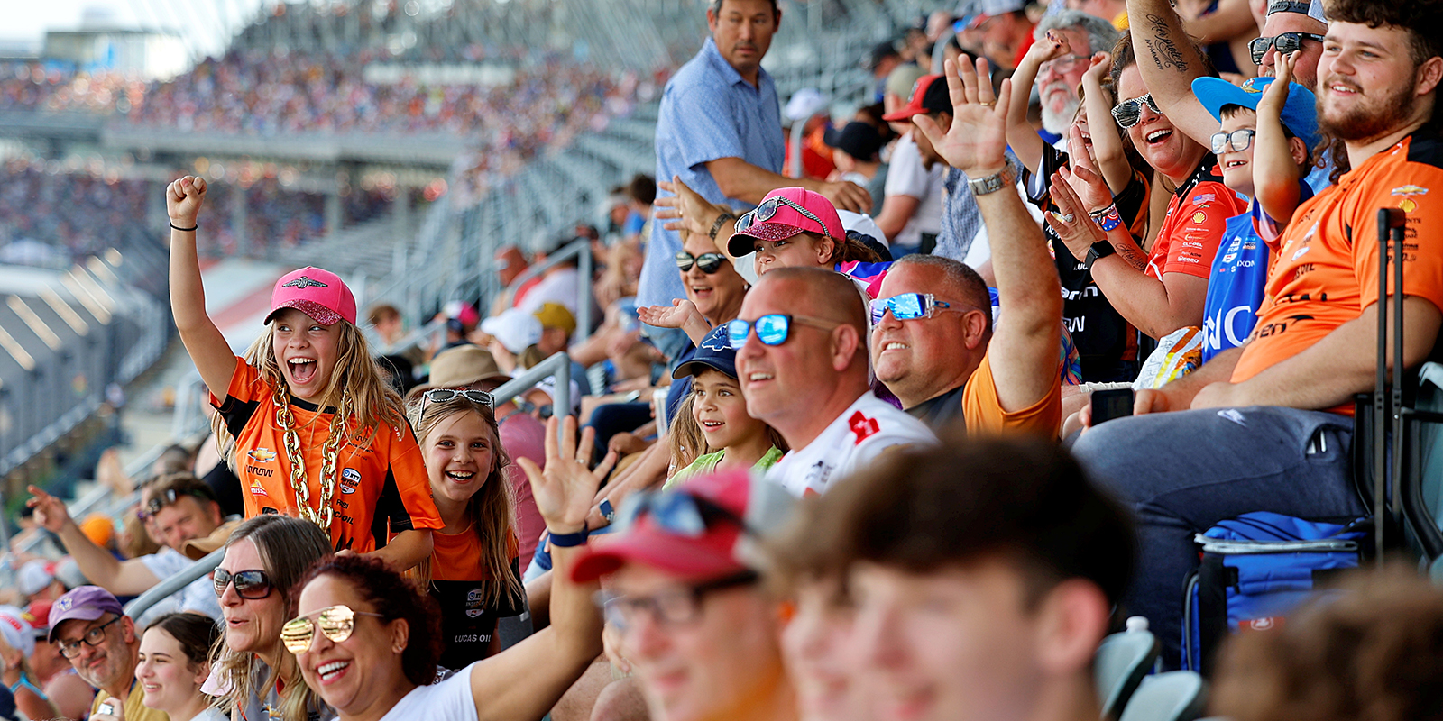 Indianapolis Motor Speedway fans
